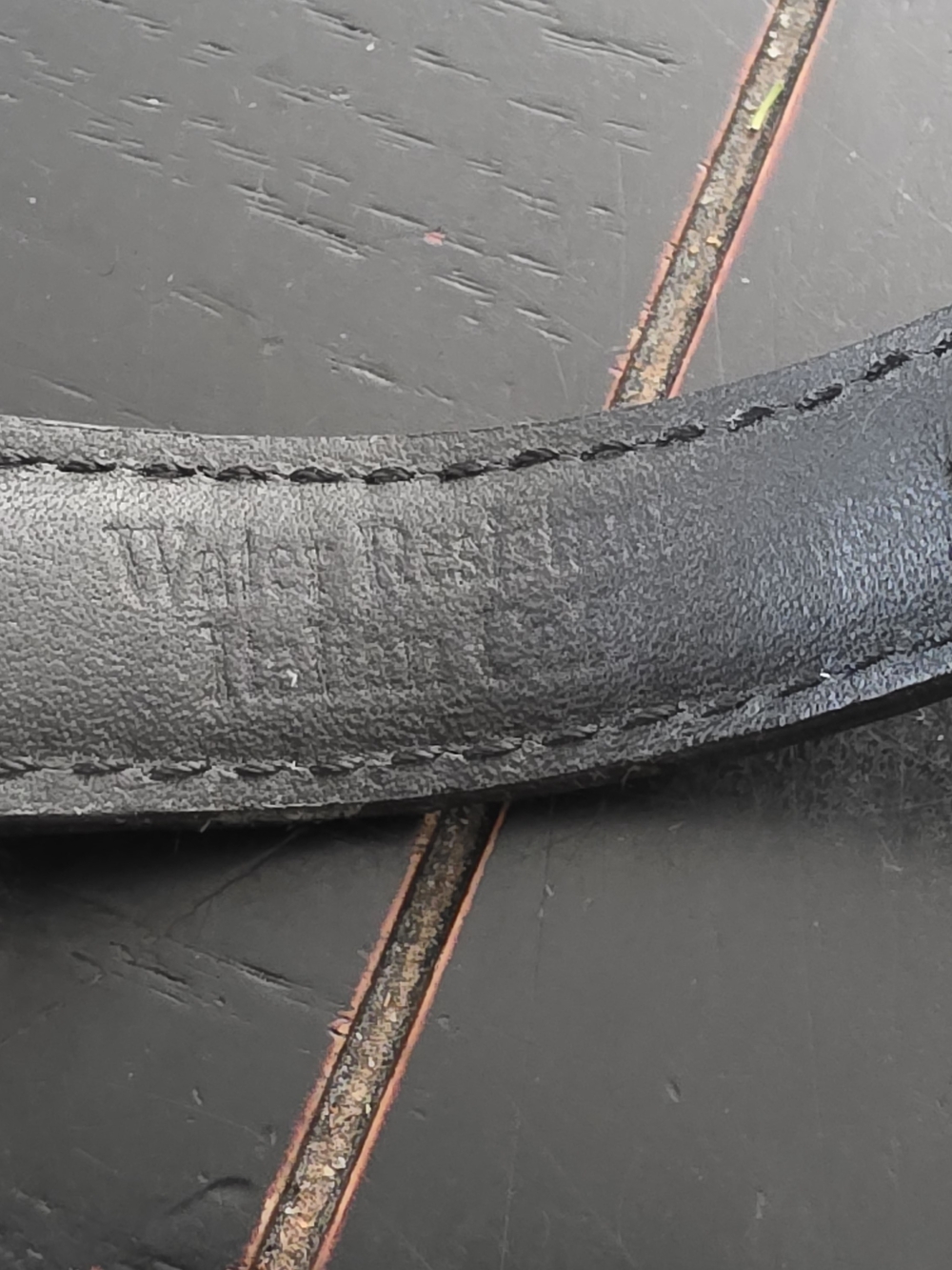 L.L. Bean Men's Black Dial Leather Strap Watch - Picture 8 of 9